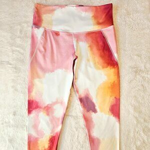 Champion Authentic Athleticwear Women's Leggings Sport 3/4 Multi Wash Cloud L